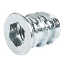 Iskruingsmutter Unbr.m/krave M6 x Ø7,5/10 x L10mm,100-pk.