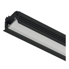 LOOX5 ALUprofil 1106 Sort for LED-strips 2.500mm