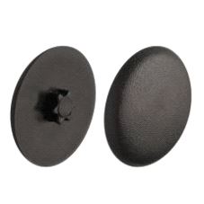Dekkappe for Torx25 Ø15 Sort plast, 500-pk.