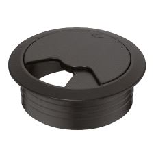 Kabelgjennomføring Ø60 Plast Sort