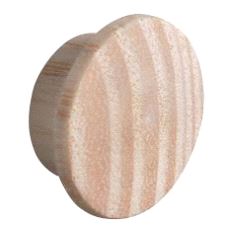 Dekkpropp for hull Ø12mm Massiv Ask, 100-pk.