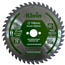 Sagblad Sistemi Ø168 Z-42 B=1,8 d=20