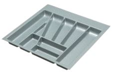 Bestikkinnlegg HTB 520x540x50mm Sølvgrå