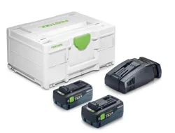 Festool Batteripakke 18Vx2 med lader