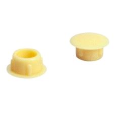 Dekkappe for hull Ø10/13mm Furufarget plast, 1.000-pk.
