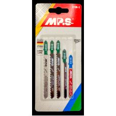 MPS Stikksagblad 3198 Assortert, 5-pk.