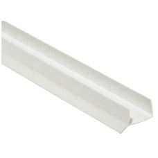 Sokkelprofillist 19mm Hvit 2.500mm