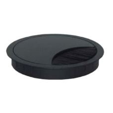 Kabelgjennomføring Metall Ø80 Sort H=12