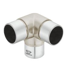 Garderoberør Ø25mm, Feste 90° Endestykke RF