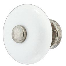 Knott Ø35mm Porselen, Antikk tinn sokkel