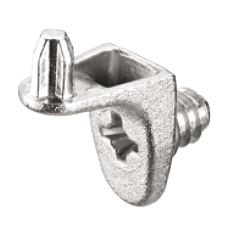 Hyllebærer for hull Ø5mm Iskr. m/tapp 100-pk.