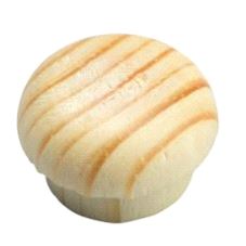 Dekkappe for hull Ø12mm Massiv Furu, 100-pk.