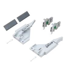 Vionaro Skuffesider Grafittgrå 185, Adaptersett for Ø8 hull