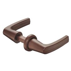 Dørhendel-sett, brun plast