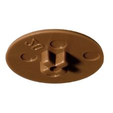 Minifix Dekkappe Ø15/ PZ2 Brun, 500-pk.