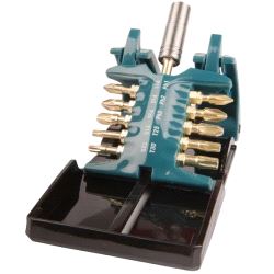 Makita Bitssett 11-d.Golden Impact Slagsikker