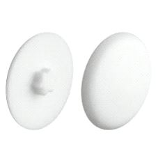 Dekkappe for Torx20 Ø12 Hvit plast, 500-pk.