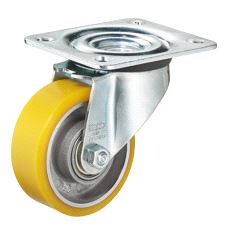 Gummihjul Ø80mm roterende H=101