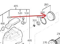 Fein Multimaster FMM250Q, Foring for gearhus