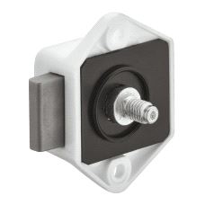 Trykknapplås Mini Hvit, Smekklås