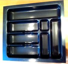 Bestikkinnlegg 340 x 490 x 57mm Carbon