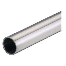Garderoberør Ø25mm Rustfritt stål 1.000mm