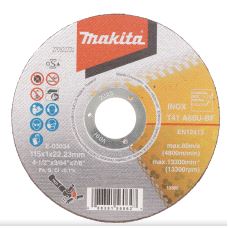 Makita Kappeskive Ø115 x 1,0mm Stål/ Rustfritt