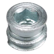 Iskruingsmutter Unbr.m/krave M6 x Ø12 x L10mm, 20-pk.