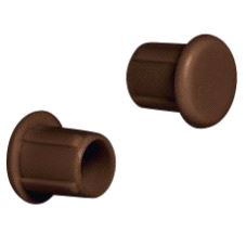 Dekkappe for hull Ø5/6,6mm Brun plast, 500-pk.