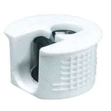 Rafix Hus Ø20 /19 Hvit plast, 100-pk.