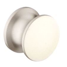 Trykknapplås Ø23mm, Knott Nikkelfarget plast