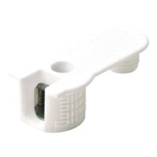 Rafix Hus Ø20 /19  m/leppe Hvit plast, 100-pk.