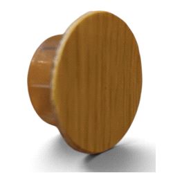 NC Dekkpropp Ø14mm Eik 4569, 100-pk.