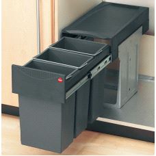 Hailo Avfallsystem 3666-13 3 x 10 l.