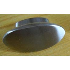 Knott GN65 Oval Børstet Nikkel