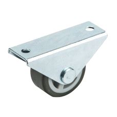 Møbelhjul Ø32 m/gummibelegg