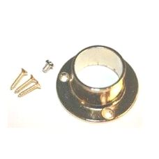 Garderoberør Ø25mm, Endefeste Form.