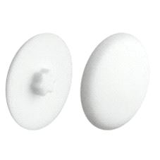 Dekkappe for Torx25 Ø15 Hvit plast, 500-pk.