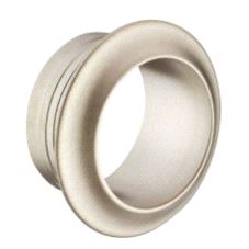 Trykknapplås 25mm, Rosett Nikkelfarget 16mm