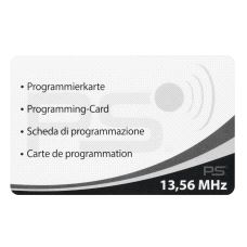 Møbellås EFL50, Programmeringskort