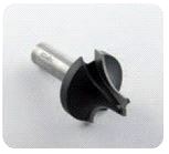 Halvstaffres Ø25,4mm r9,5 s=12