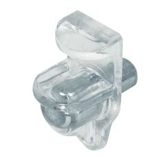 Glasshyllebærer for hull Ø5mm for 5mm glass , 100-pk.