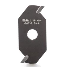 Notskive Ø47,6 Z-2 d=7,94 B=4,0mm