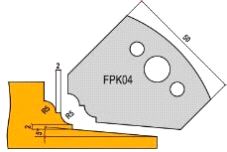 Fyllingsfres F106, Profilskjær nr. 4