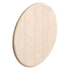 Dekkappe Ekte tre Ø14 med lim Lønn, 52-pk.