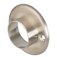 Garderoberør Ø25mm, Endefeste Ø50 Rustfrie Ø