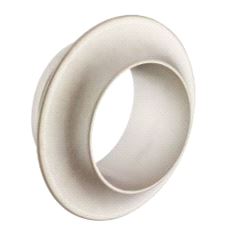 Trykknapplås 25mm, Rosett Nikkelfarget 13mm