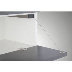 Klaffholder stropp m/demp Mod C, 310mm Høyre