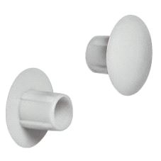 Dekkappe for hull Ø5/10mm Grå, 500-pk.