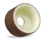 Slipeskive F6 3SA46 Ø80 B=40